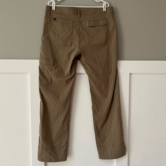 prAna Men’s Stretch Zion Pant II in Sandbar - Picture 4 of 10